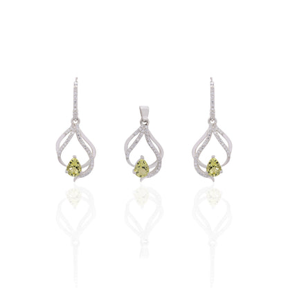 Lemon Glow Pendant Set