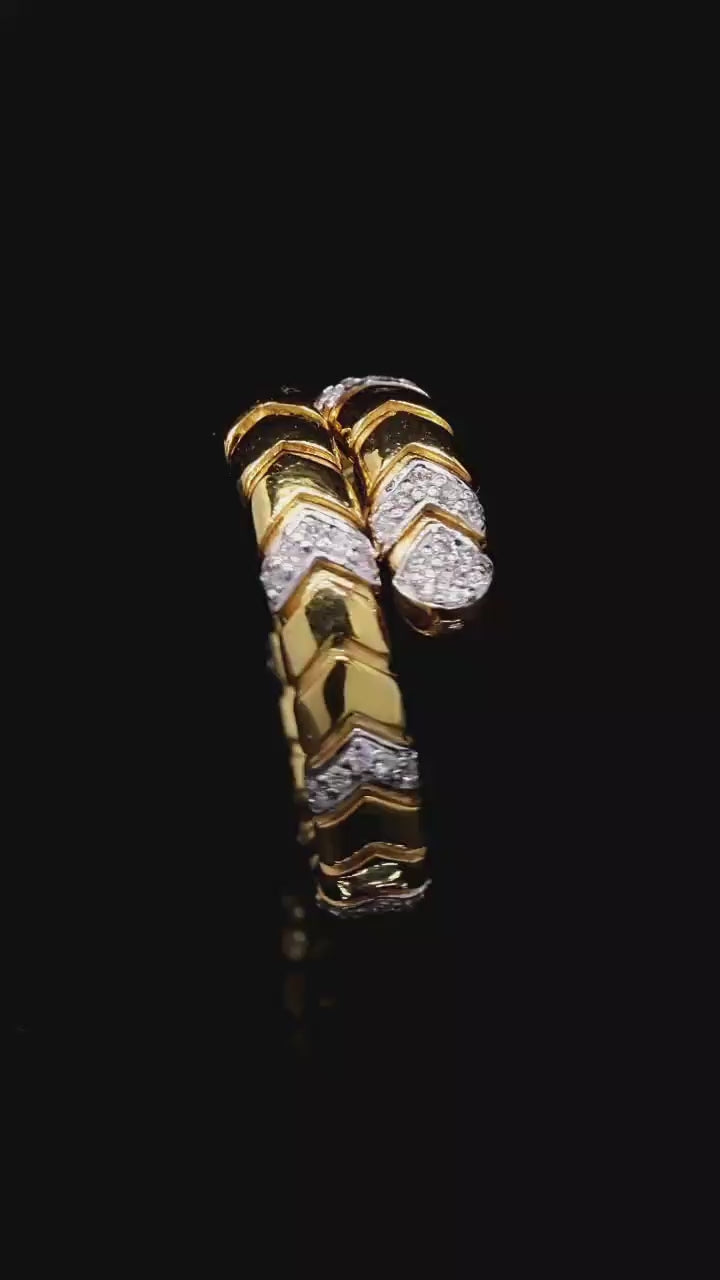 Gold Cobra Ring